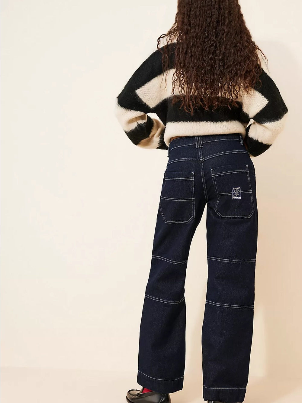 Damson Madder Fliss Relaxed Jean - Picture 3 of 4